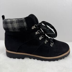 Sonoma Tigerfish 2 Women’s Black Fashion Hiking Winter Boots Lace-Up Size 10